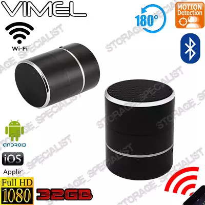 WIFI Security Camera Speaker CCTV Wireless IP House Motion Activated Spy Hidden • $159