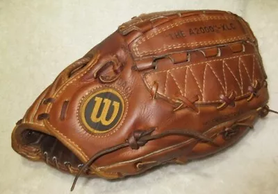 Vintage USA Wilson A2000 XLC Baseball Glove-Early To Mid 1970's • $93