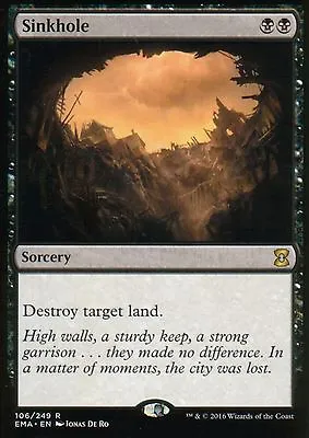 Sinkhole | NM | Eternal Masters | Magic MTG • $21.25