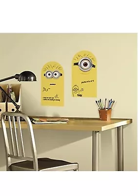 Despicable Me Minions Dry Erase Peel & Stick Wall Decals 9.25  X 16.75  New • $11.99