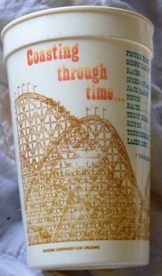 $25 • Buy Vintage Kennywood Amusement Park Plastic Cup - Coaster Capital Of The World
