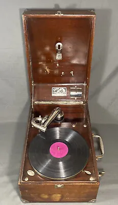 Antique Victor VV-50 Suitcase Victrola Victor Talking Machine Phonograph #93188 • $279.99