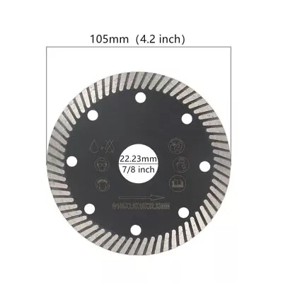 4''-9  Dry/Wet Diamond Cutting Saw Blade Cutter Disc Brick Grinder 105-230mm • £7.87