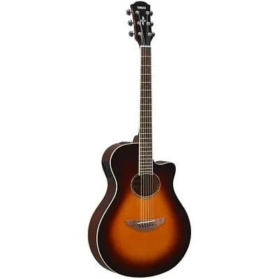 Yamaha APX600 Thin-Line Acoustic-Electric Guitar Cutaway Old Violin Sunburst • $289