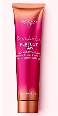 NEW! Victoria's Secret Bombshell Body Perfect Tan Gradual Self Tan Lotion 5oz • $44.95