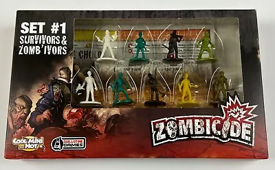 Zombicide Set #1 Survivors & Zombivors Kickstarter Exclusive CMON BRAND NEW • $85.57