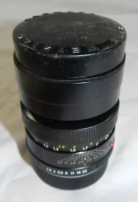 Vintage Leitz Wetzlar Elmarit- R 1:2.8 90mm Lens • $225