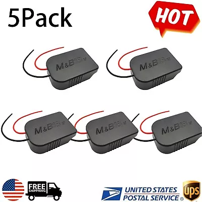 5*Battery Adapter 14AWG Power Wheels Adapter For Makita 14.4~18V Mount Connector • $19.99