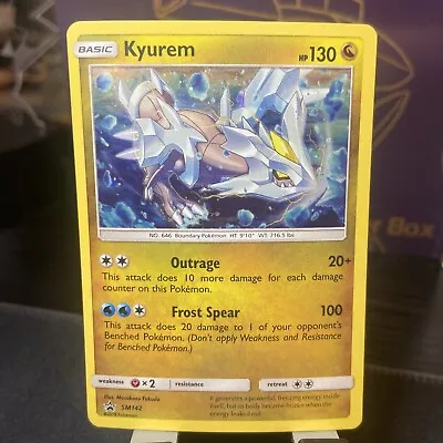 $5 • Buy Pokémon TCG Kyurem Pokemon Promos SM142 Holo Promo Authentic OOP Rare Card 2018