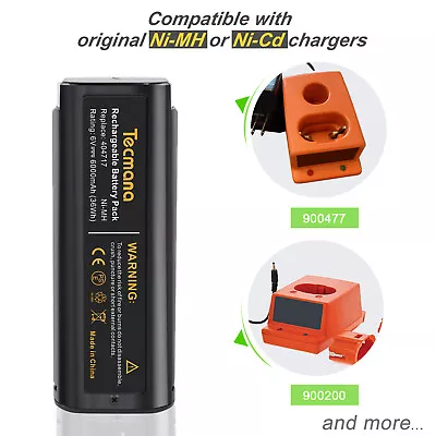 For Paslode 404717 B20544E 900600 902200 IM350A IM250 6000mAh 6V Ni-MH Battery • $25.90