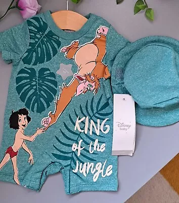 Baby Boy Newborn Bnwt Disney Jungle Book Supersoft Set • £2.50