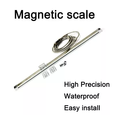 5um Magnetic Scale Magnet Linear Encoder Sensor Tape With Aluminum Profile • $75.60