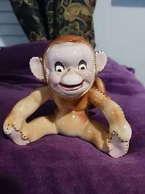 Rare Napco Mid Century Monkey Planter • $15