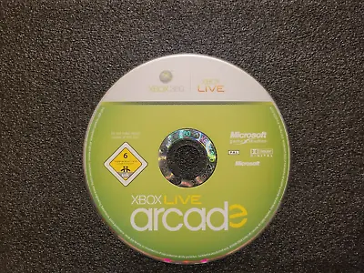 Xbox Live Arcade Microsoft Xbox 360 Disc Only • £2.50