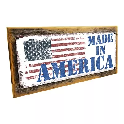 Made In America Metal Sign; Wall Decor For Home And Office • $29.99
