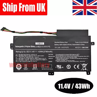 Battery For Samsung ATIV SERIES 3 370R4E 370R5E SERIES 5 510R5E BA43-00358A • £29.66