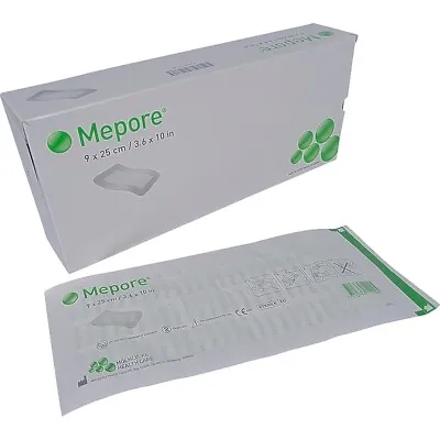 MEPORE 9cm X 25cm Sterile Dressings  **from Only 88p Per Dressing** • £11.95