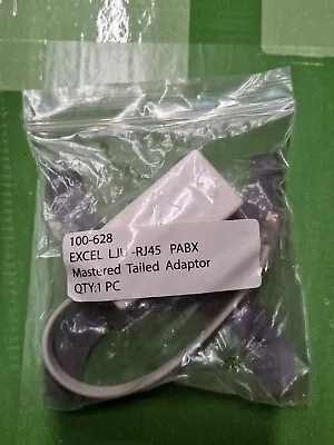 Excel LJU-RJ45 PABX Mastered Tailed Adaptor 100-628  • £3.99