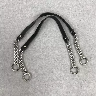 Miche Black Leather Handles W/Chain 25  & Carabiners Replacements Interchangable • $19.95