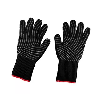 1 Pair Extreme Heat Resistant Oven BBQ Gloves For Cooking Grill Baking Microwave • $24.96