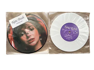 2 X 7  Kate Bush-Interview 1986 (White Vinyl & Picture Disc) (Mint) • £6.99