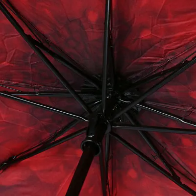 $26.78 • Buy Travel Parasol Folding Rain Windproof Umbrella Folding Anti-UV Rain Umbrella Red