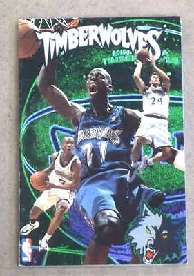 Minnesota Timberwolves Nba Basketball Media Guide - 1997 1998 - Near Mint • $5.49