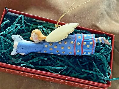 Lang & Wise / Lang Ornaments / Ellen Stouffer ~  Angel In Flight  ~ Mint In Box • $15