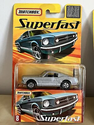 Matchbox Superfast Ford Mustang GT 1965 No.8 • £14.99