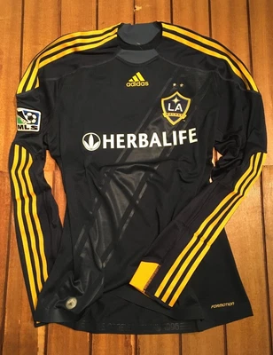 £189 • Buy LA Galaxy Long Sleeve Formotion Player Issue Away Shirt - Nwt - L - Beckham