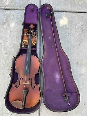 Vintage 1935 Otto Bruckner Violin W/ Case • $1000