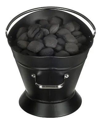 £19.94 • Buy LIVIVO Coal Hod Scuttle Fireplace Bucket, Fireside Log Wood Ash & Fuel Storage