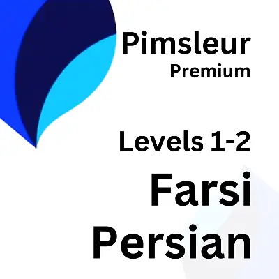 Pimsleur Farsi Persian Levels 1 & 2 Complete Language Course. • £13.99