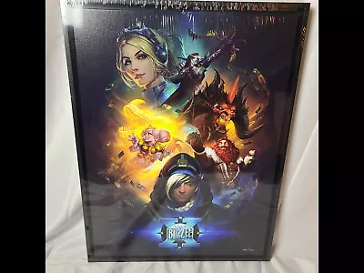 2016 Blizzard Exclusive BlizzCon Key Art Print Hearthstone Diablo Overwatch COA • $39.99