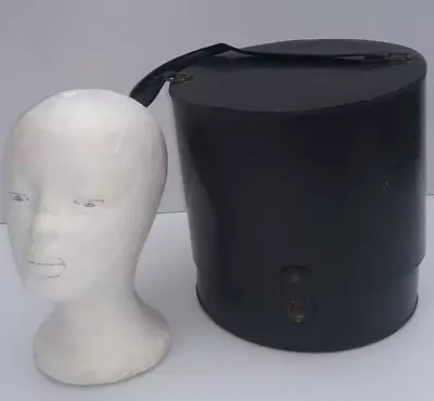 Wig Carry-case & Styrofoam Mannequin Head • $45