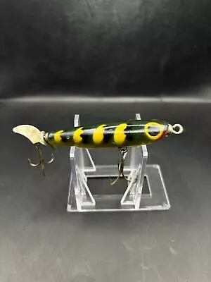 Vintage Fishing Lure! Dalton Special Wood Bait! Florida Lure In Frog! • $5.24