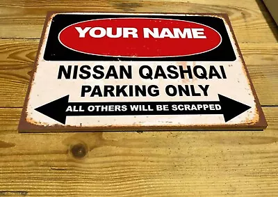 Your Name Personalized Nissan Qashqai Ceramic Sign Ceramic Wall Wall Tile • £21.17