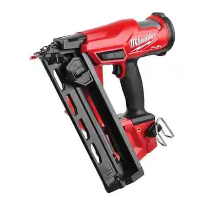 Milwaukee M18 FN16GA-0X 18V 16G Angled Finish Nailer - Black/Red (Body Only) • £293