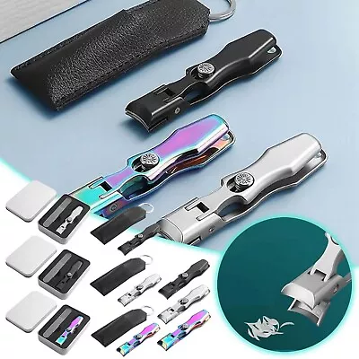 Sherum Nail ClipperUltra Sharp Stainless Steel Nail Clippers For Men Women • $8.29