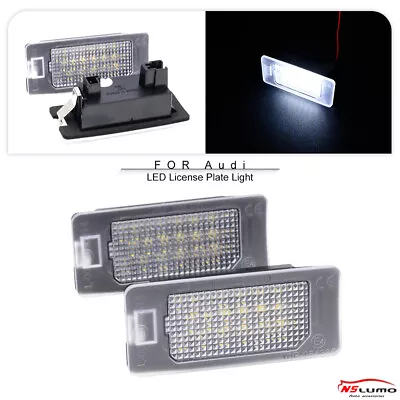 LED License Plate Light For Audi A4 B8 S4 A5 S5 Q5 S TT Quattro Tail Lamp Bulb • $10.99