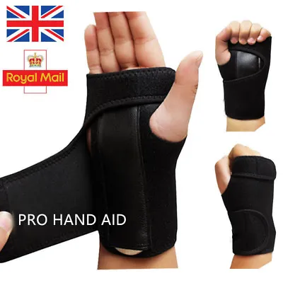 £4.20 • Buy Wrist Hand Brace Support Carpal Tunnel Splint Arthritis Sprain Stabilizer Strap