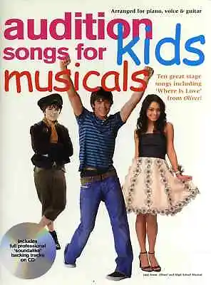 Audition Songs For Kids Musicals  Vocal  Book And CD • £19.60