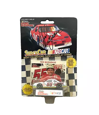 1991 Racing Champions | Ted Musgrave #55 Jasper 1:64 Diecast | Autographed • $13.49