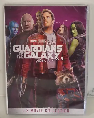 Guardians Of The Galaxy Vol 1-2-3 ( DVD 3 MOVIE COLLECTION ) New  ~SHIPPING NOW~ • $28.99