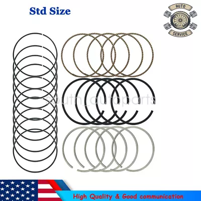 New Piston Rings Set STD Size For Volvo S40 S60 S80 C30 C70 XC90 2.4 2.5 L5 • $48.99