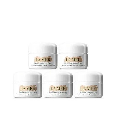 5 X Creme De La Mer The Moisturizing Soft Cream 3.5ml=17.5ml • $49.99