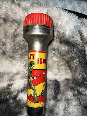 Vintage Davy Crockett Pathfinder Flashlight 1950s • $14