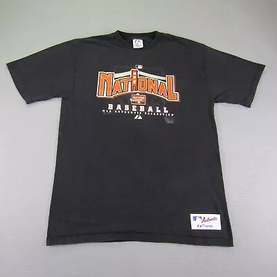 MLB All Star Game Shirt Mens Large Majestic 2007 National Authentic Collection • $24.97