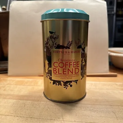 Vintage Fortnum & Mason 2016 Christmas Coffee Blend EMPTY TIN • $4.25