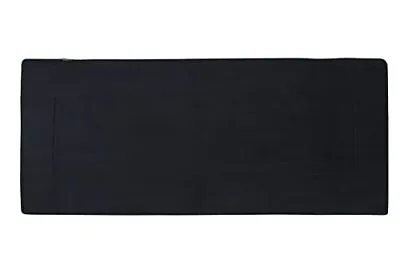  Ultra-Soft Extra-Thick Non-Slip Memory Foam Long Bath Runner 2 Ft X 5 Ft Black • $70.59